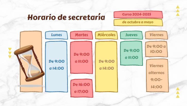 Horario - Octubre 24